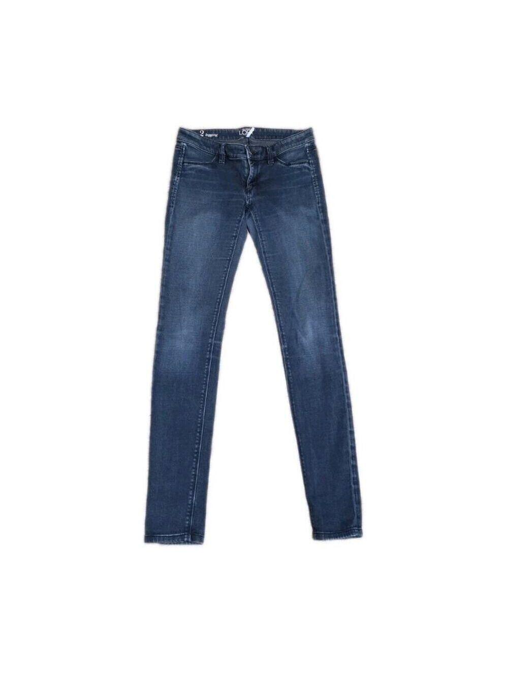 Ann Taylor LOFT Jeans Women’s Size 2 Blue High Rise Legging Denim Stretchy Pants